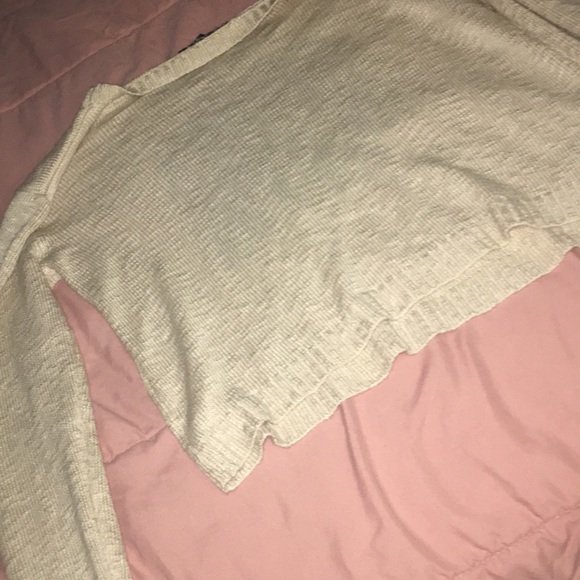 This is a cropped sweater shirt - Picture 2 of 2